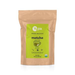 Yupik Organic Japanese Matcha Green Tea Powder 8.8 oz, USDA Certified, Non-GMO, Vegan, Raw, Kosher, Gluten-Free, Rich in Vitamin A, Ideal for Beverages & Baking(8.81 Ounce (Pack of 6))
