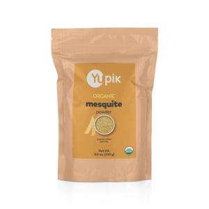 Yupik Organic Mesquite Powder, 8.8 oz, USDA Certified, Non-GMO, Vegan, Gluten-Free, Natural Sweetener & Nutritious Superfood, High in Protein & Fiber, Low-Glycemic, Nutty Caramel Flavor(Mesquite)