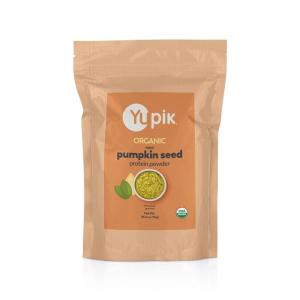 Yupik Organic Raw Pumpkin Seed Protein Powder, 65% Protein, 2.2 lb (35.2 oz), USDA Certified, Non-GMO, Vegan, Gluten-Free, Kosher, High in Iron & Fiber, Superfood for Shakes & Baking(2.2 Pound (Pack of 6))