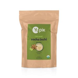 Yupik Organic Sacha Inchi Powder 8.8 oz, USDA Certified, Non-GMO, Vegan Protein Powder, Gluten-Free, Kosher, Superfood Rich in Protein, Fiber & Omega-3s, Perfect for Smoothies & Baking