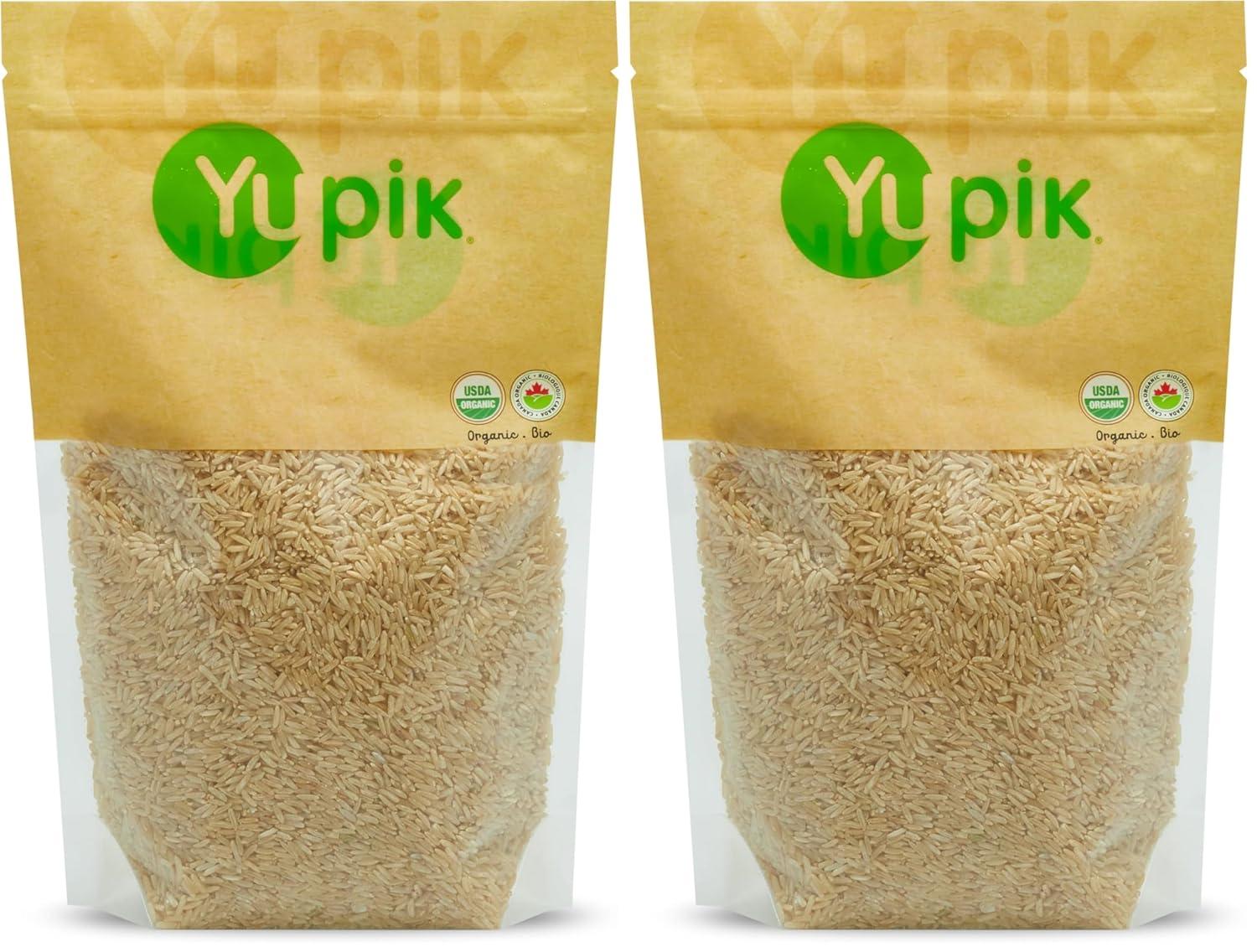 image:imageYupik Organic Ancient Black Rice 22 lb 352 oz USDA certified Kosher Glutenfree Whole Grain Ideal for Cooking Side Dishes and SaladsOrganic Long Grain Rice