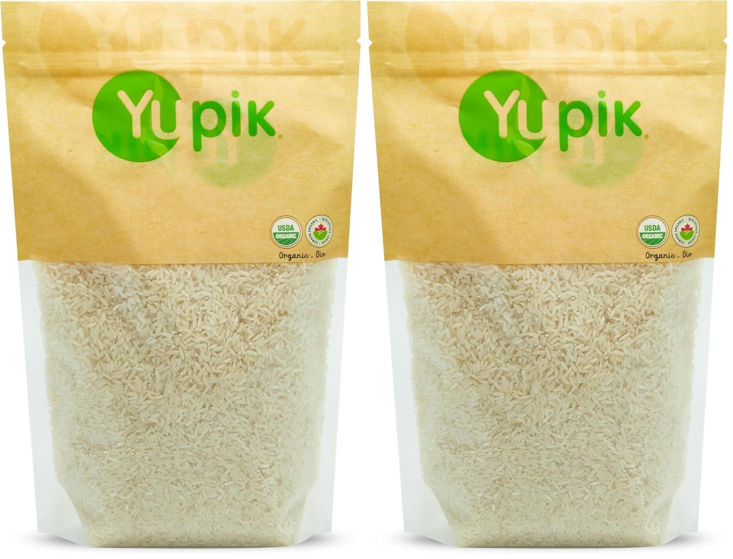 image:imageYupik Organic Ancient Black Rice 22 lb 352 oz USDA certified Kosher Glutenfree Whole Grain Ideal for Cooking Side Dishes and SaladsOrganic White Long Rice