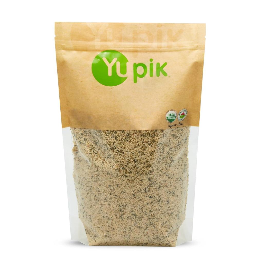 image:imageYupik Organic Canadian Hulled Hemp Seeds 1 lb 16oz Vegan GMOFree Vegetarian GlutenFree Hemp Hearts Brown Pack of 11 Pound Pack of 1