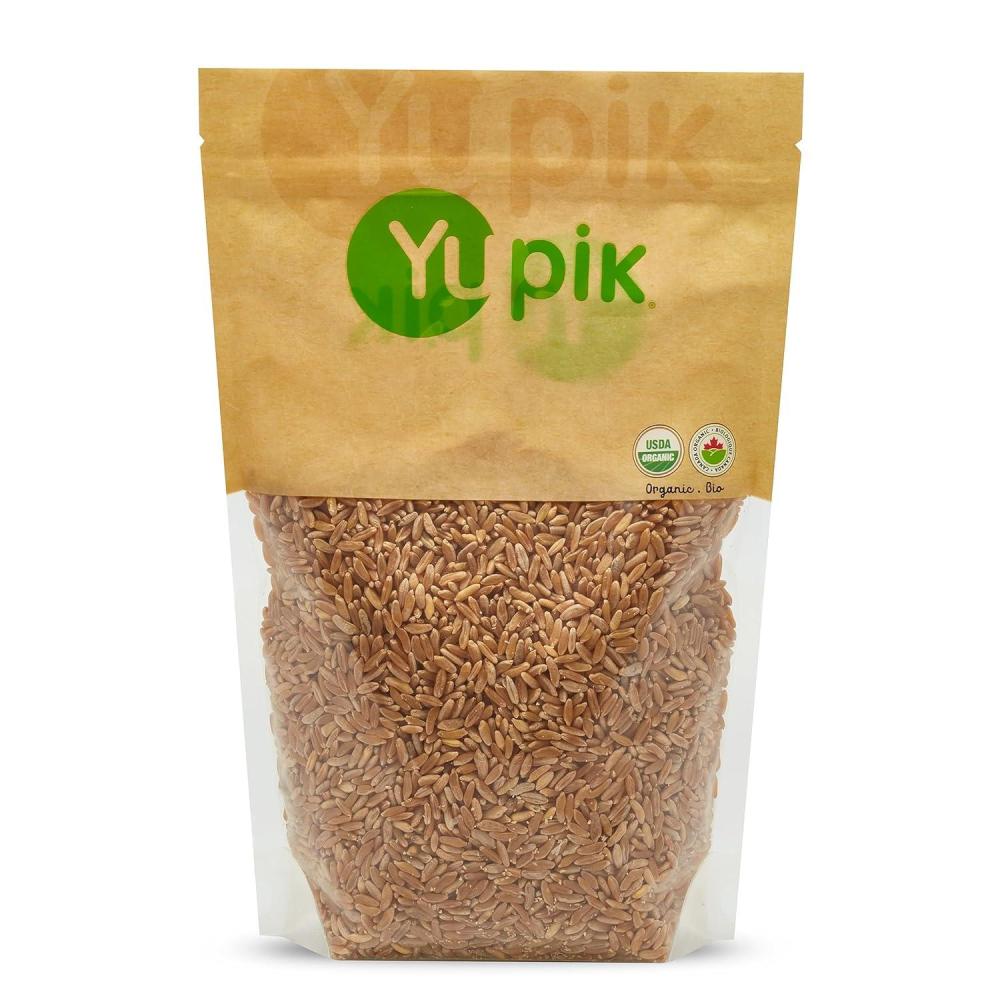 image:imageYupik Organic Kamut Grains 22 lb 352 oz NonGMO Vegan Kosher Raw Whole Grains Khorasan Wheat Nutty Flavor Source of Fiber amp Iron Ideal for Cooking amp Sprouting22 Pound Pack of 1