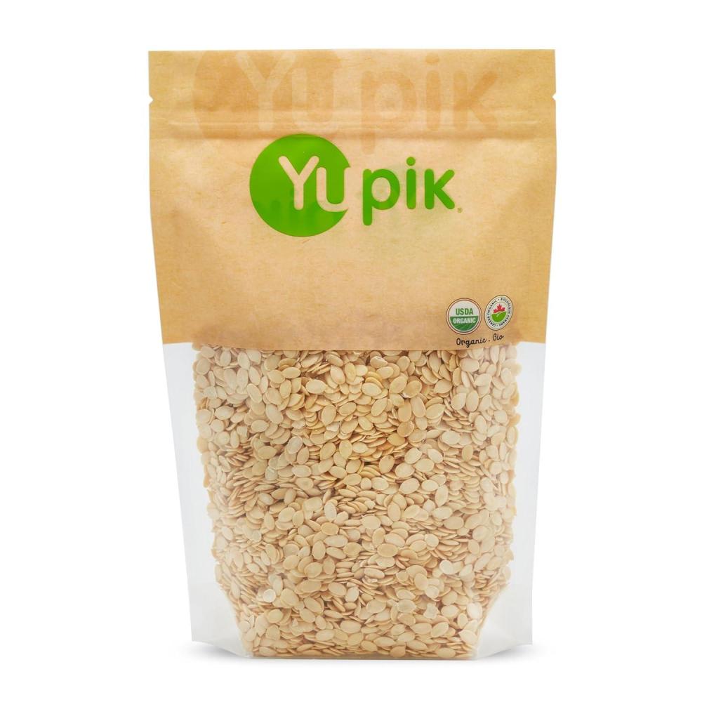 image:imageYupik Organic Watermelon Kernels No Shells 22 lb 352 oz GlutenFree NonGMO Vegan Kosher Shelled Raw Seeds PlantBased Protein Source of Fiber amp Iron Healthy Snack For Baking Topping
