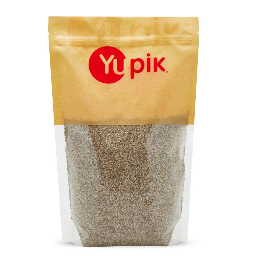 image:imageYupik Raw White Chia Seeds 22 lb 352 oz GlutenFree Kosher Vegan Natural Seeds PlantBased Superfood Rich in Fiber Source of Omega3 Ideal for Chia Pudding amp Smoothies Gels EasilyWhite Chia Seeds