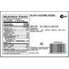 Yupik Raw Black Sesame Seeds, 2.2 lb (35.2 oz), Gluten-Free, Kosher, Vegan, Natural Black Seeds, Unroasted, Unsalted, Plant-Based Protein, Source of Fiber, Iron & Calcium, Ideal for Cooking & Baking(2.20 Pound (Pack of 6))