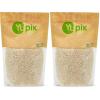 Yupik Organic Arborio Rice, 2.2 lb (35.2 oz), Gluten-Free, Vegan, Non-GMO, USDA Certified, Perfect for Creamy Risottos, Hearty Side Dishes & Salads(2.20 Pounds (Pack of 2))