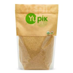 Yupik Organic Bulgur (Fine Grind), 2.2 lb, Non-GMO, Vegan, Pack of 1(2.2 Pound (Pack of 1))