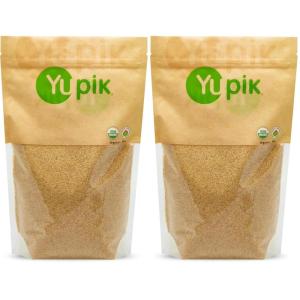Yupik Organic Bulgur (Fine Grind), 2.2 lb, Non-GMO, Vegan, Pack of 1(2.2 Pound (Pack of 2))