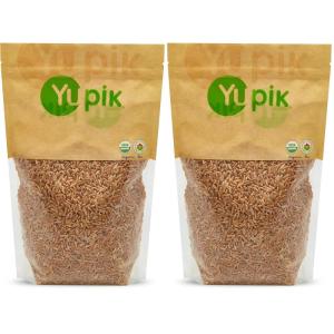 Yupik Organic Kamut Grains, 2.2 lb (35.2 oz), Non-GMO, Vegan, Kosher, Raw Whole Grains, Khorasan Wheat, Nutty Flavor, Source of Fiber & Iron, Ideal for Cooking & Sprouting(2.2 Pound (Pack of 2))