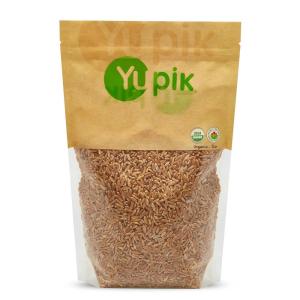 Yupik Organic Kamut Grains, 2.2 lb (35.2 oz), Non-GMO, Vegan, Kosher, Raw Whole Grains, Khorasan Wheat, Nutty Flavor, Source of Fiber & Iron, Ideal for Cooking & Sprouting(2.2 Pound (Pack of 1))