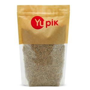 Yupik Roasted Salted Sunflower Seeds, No Shell, 2 lb (35.2 oz), Gluten-Free, Vegan, Kosher, Shelled Seeds, Source of Fiber & Iron, Plant-Based Protein, Savory Snack, Ideal Topping(2.2 lb (Pack of 1))