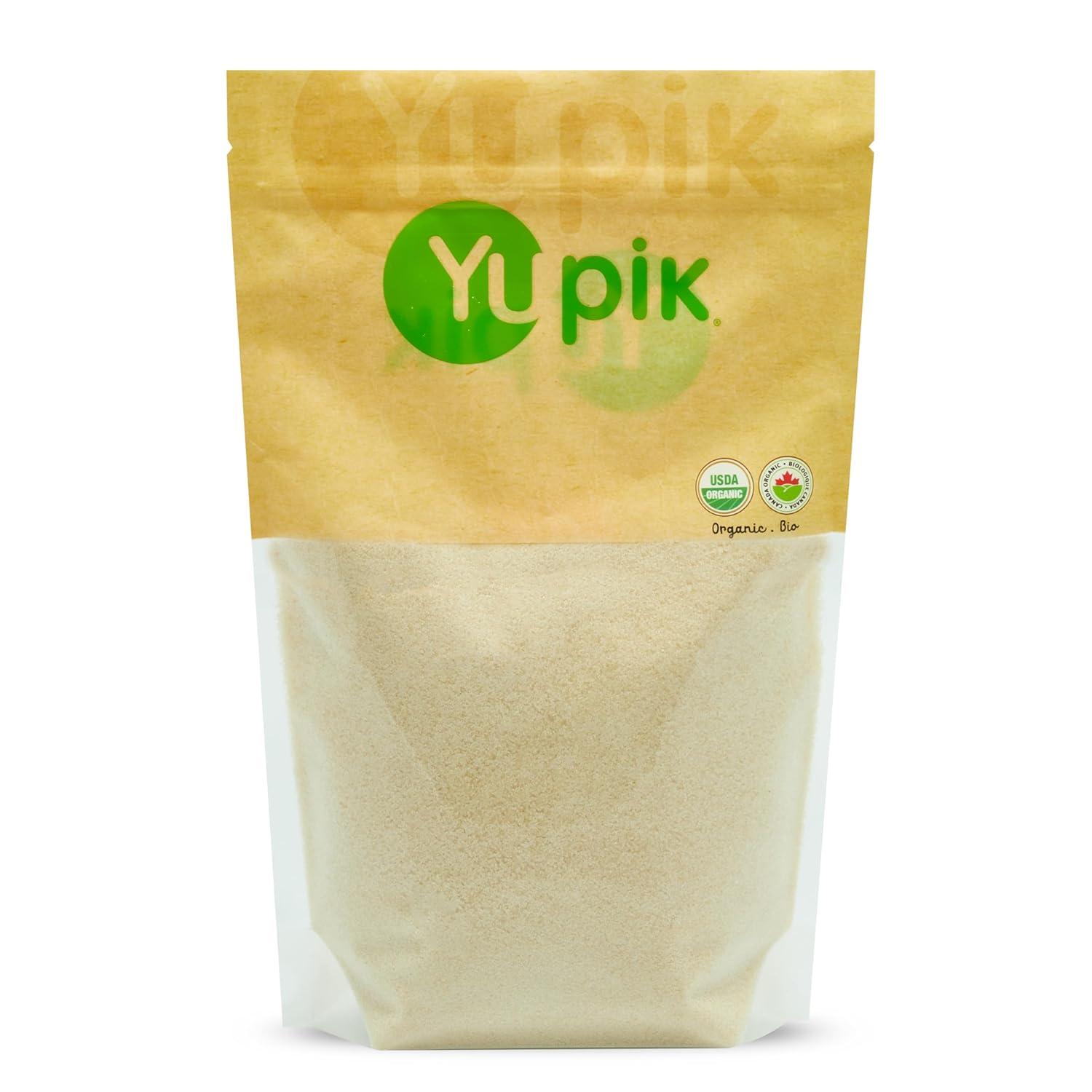 image:imageYupik Organic Cane Sugar 22 lb 352 oz NonGMO Vegan GlutenFree USDA Certified Kosher Rich MolassesLike Flavor AllNatural LowCalorie Sweetener for Baking amp Cookingcane sugar