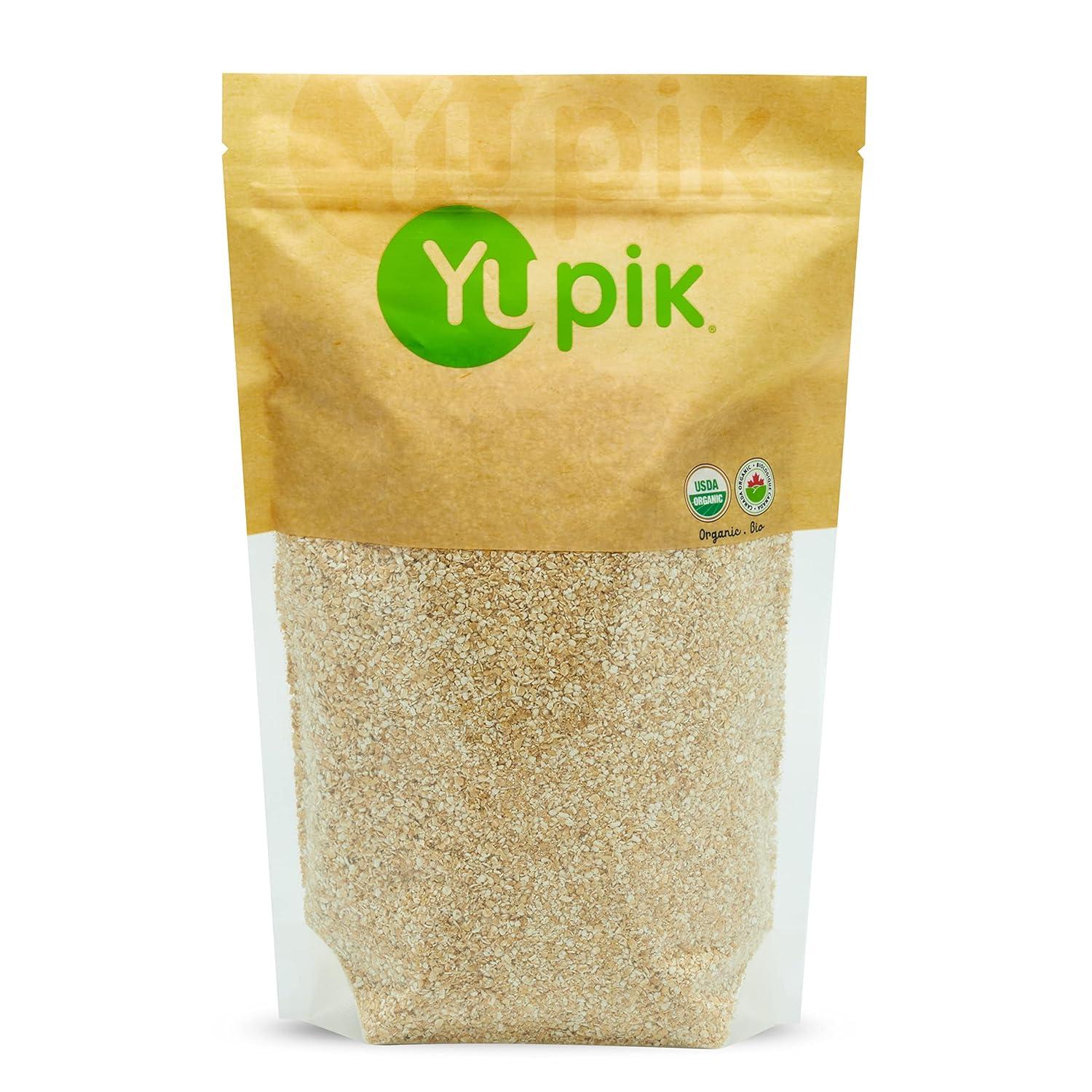 image:imageYupik Organic Oat Bran GlutenFree 22 lb 352 oz NonGMO Kosher Vegan Raw Made from Hull of Whole Grain Oats Good Source of Fiber Ideal for Baking amp Cookingoat bran
