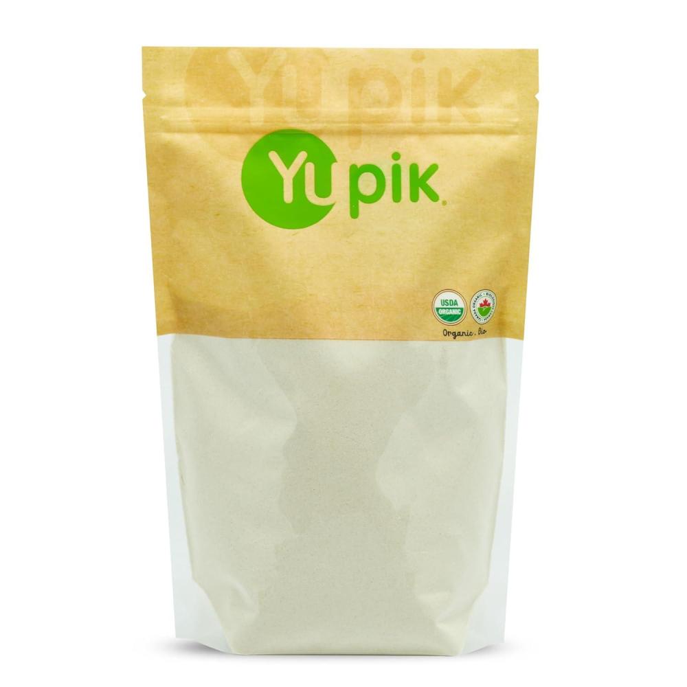 image:imageYupik Organic Brown Rice Flour 22 lb 352 oz GlutenFree NonGMO Vegan Kosher Finely Milled Powder from Whole Grain Brown Rice Neutral Flavor Source of Fiber amp Protein For Baking Cooking352 Ounce Pack of 1