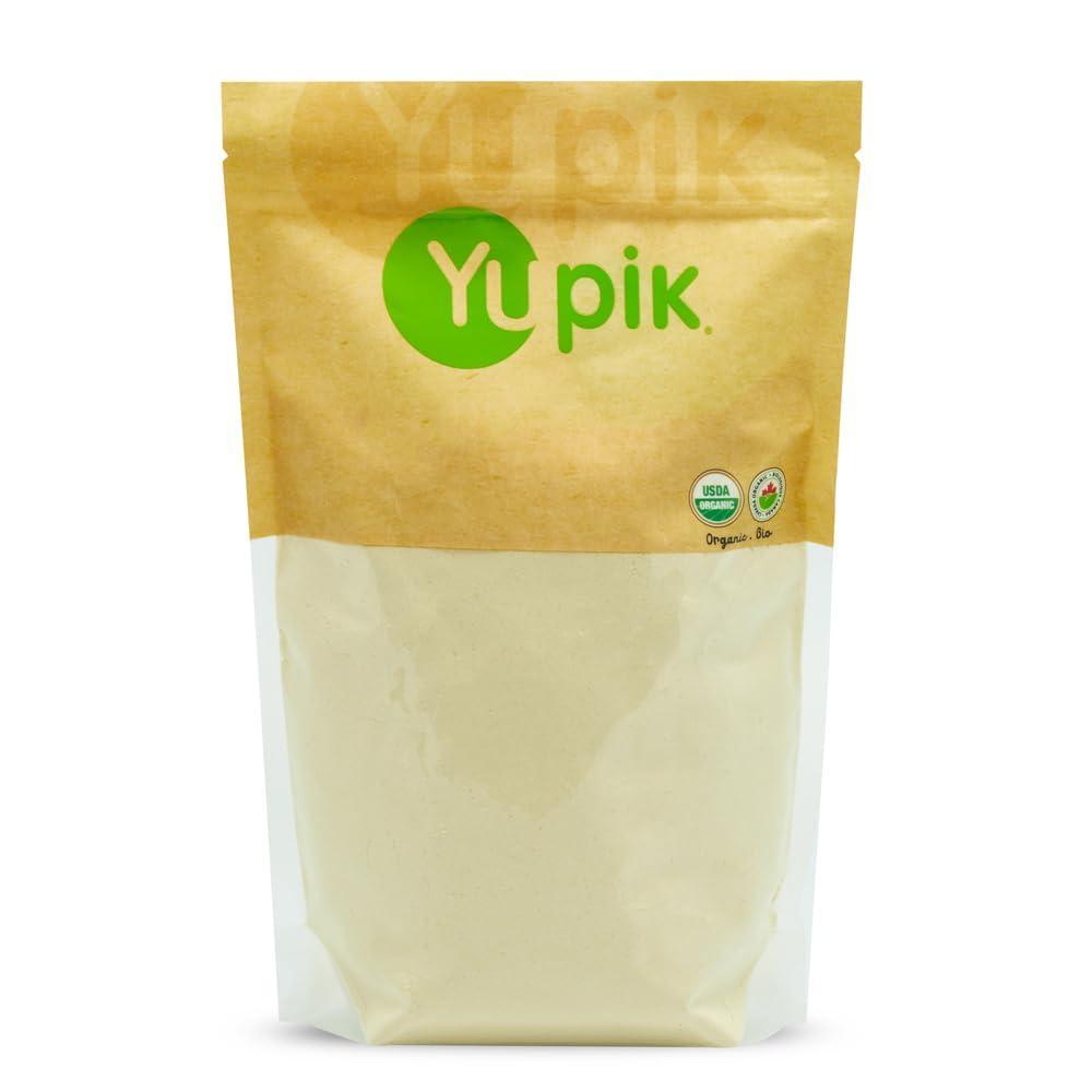 image:imageYupik Organic Millet Flour 22 lb 352 oz GlutenFree NonGMO Kosher Vegan Raw SaltFree PlantBased Protein Source of Fiber amp Iron Ideal for Baking amp Cooking352 Ounce Pack of 1
