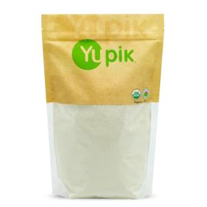 Yupik Organic Sorghum Flour 2.2 lb (35.3 oz), USDA Certified, Gluten-Free, Raw, Vegan, Kosher, Non-GMO, Mildly Sweet & Nutty, Low-Calorie, High in Fiber & Protein, Perfect for Baking(35.3 Ounce (Pack of 1))