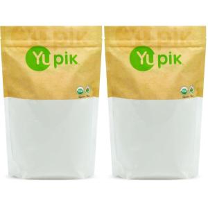 Yupik Organic Tapioca Starch, 2.2 lb, Non-GMO, Vegan, Gluten-Free, Pack of 1(35.2 Ounce (Pack of 2))