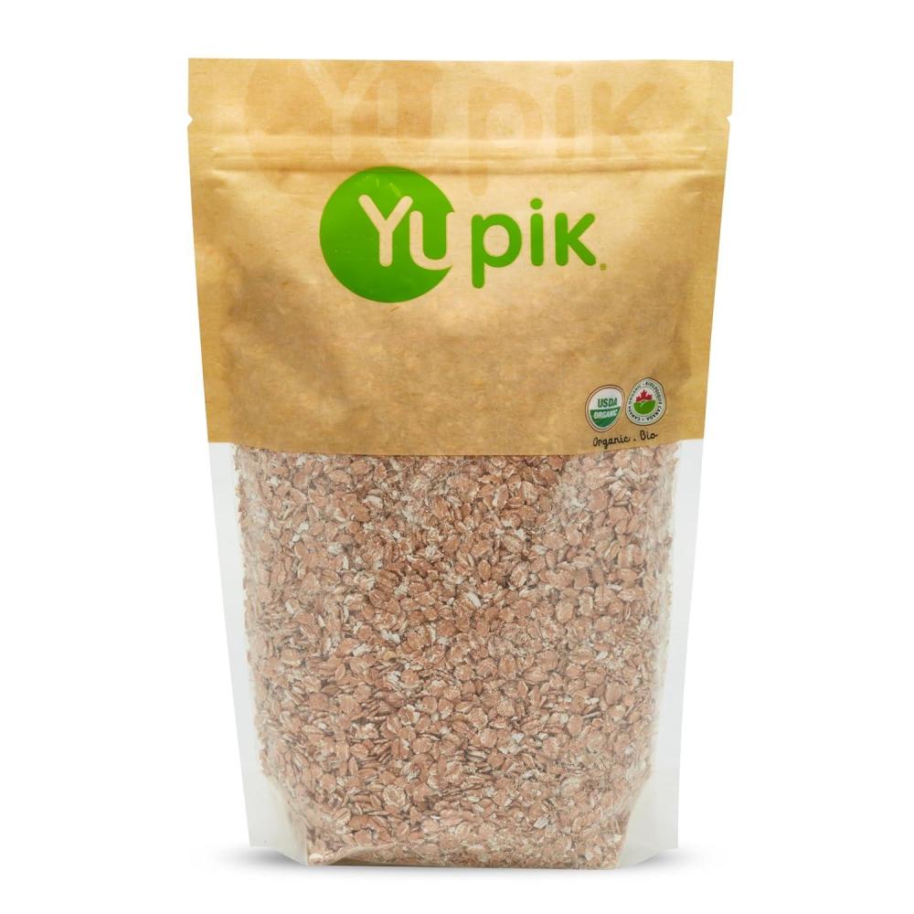 image:imageYupik Organic Spelt Flakes 22 lb 352 oz NonGMO Kosher Vegan Made from Raw Whole Grains Steamed Rolled amp Lightly Roasted Flakes Source of Fiber amp Iron Ideal for Cooking amp Baking22 Pound Pack of 1