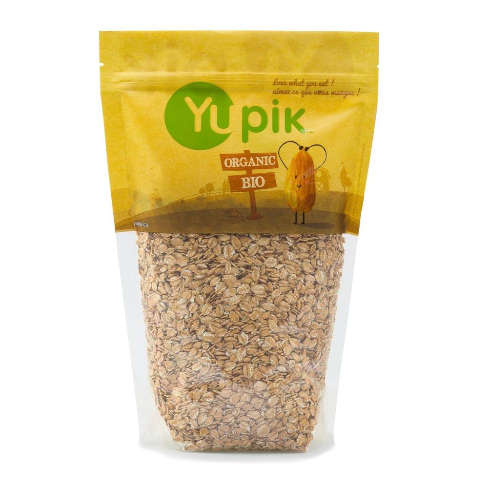 image:imageYupik Organic Spelt Flakes 22 lb 352 oz NonGMO Kosher Vegan Made from Raw Whole Grains Steamed Rolled amp Lightly Roasted Flakes Source of Fiber amp Iron Ideal for Cooking amp Baking22 Pound Pack of 6