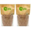 Yupik Organic Whole Oat Groats,2.2 lb (35.2 oz), Non-GMO, Vegan, Kosher, Raw, Whole Grain Oats, Salt-Free, Nutty Flavor, Good Source of Fiber, Ideal for Baking & Cooking(2.2 lb (Pack of 2))
