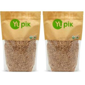Yupik Organic Whole Oat Groats,2.2 lb (35.2 oz), Non-GMO, Vegan, Kosher, Raw, Whole Grain Oats, Salt-Free, Nutty Flavor, Good Source of Fiber, Ideal for Baking & Cooking(2.2 lb (Pack of 2))