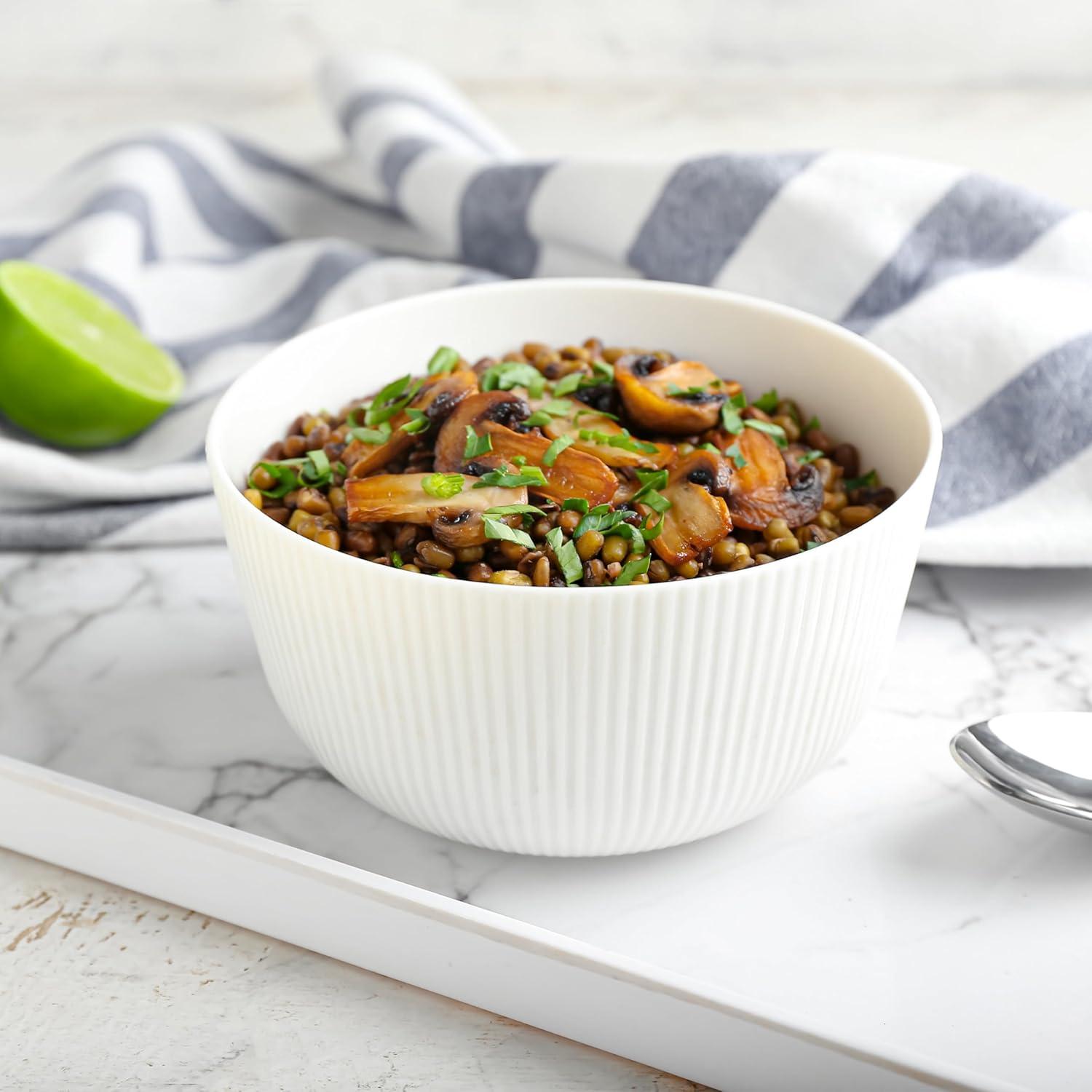 image:imageYupik Organic Green Lentils 22 lb 352 oz NonGMO Vegan GlutenFree Kosher Raw Source of Fiber Iron amp Protein Fiber amp Iron Ideal for Soups Salads amp PlantBased Mealsgreen lentils