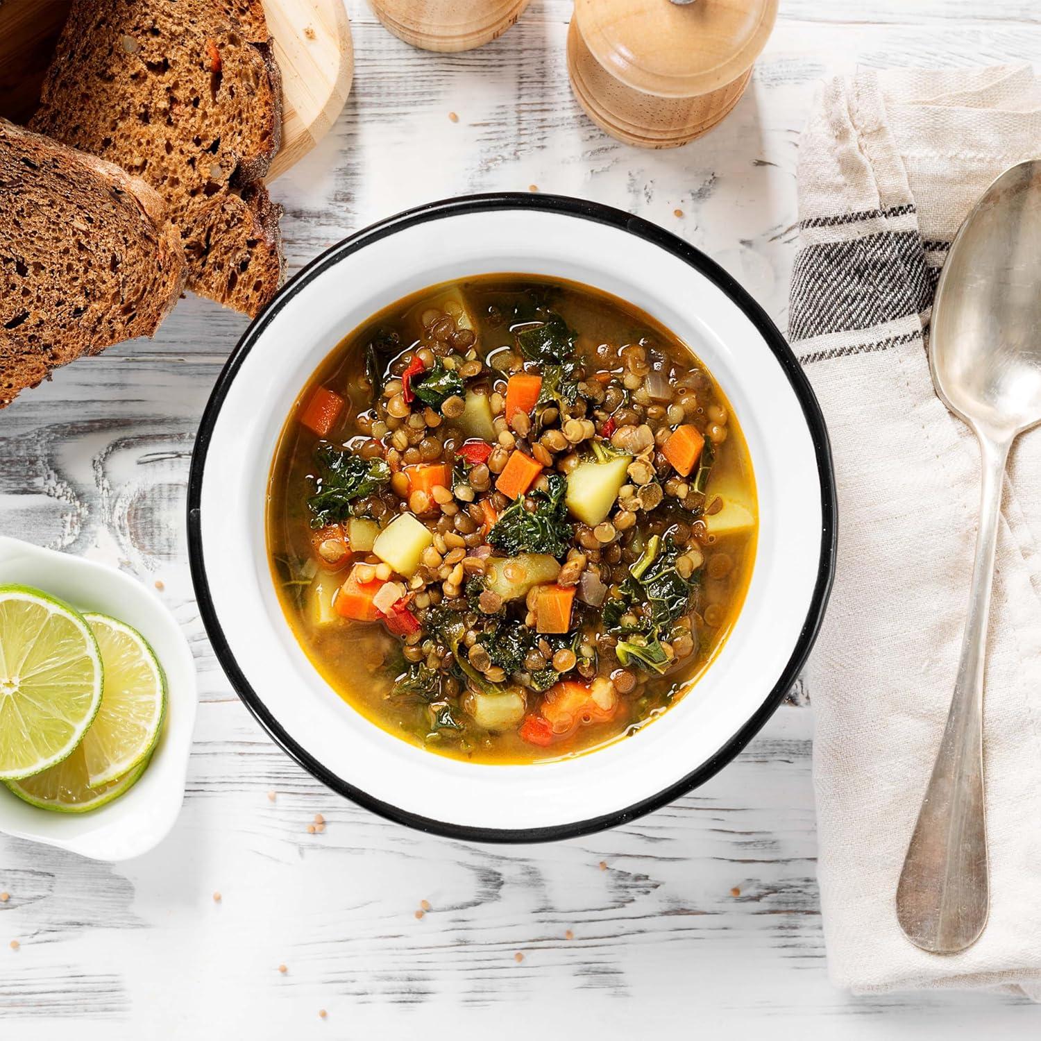 image:imageYupik Organic Green Lentils 22 lb 352 oz NonGMO Vegan GlutenFree Kosher Raw Source of Fiber Iron amp Protein Fiber amp Iron Ideal for Soups Salads amp PlantBased Mealsgreen lentils