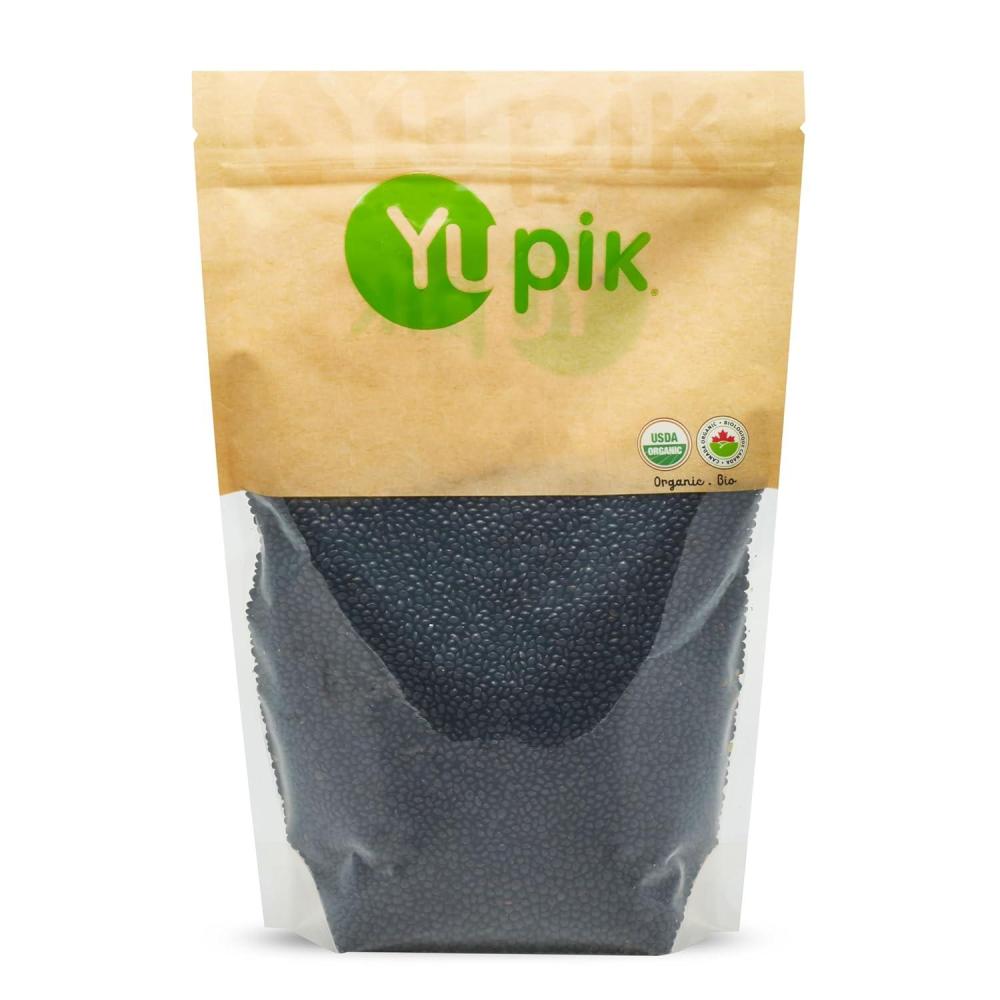 image:imageYupik Organic Black Beluga Lentils 22 lb 353 oz NonGMO Vegan GlutenFree Kosher Raw SugarFree Rich in Protein Fiber amp Iron Perfect for Soups amp SaladsBlack Beluga