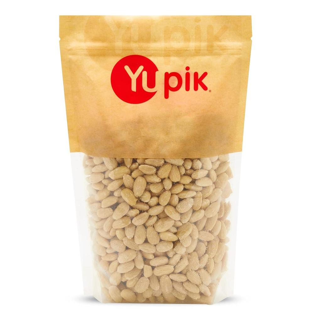 image:imageYupik Whole Blanched California Almonds 22 lb Skinless Unsalted GlutenFree Kosher Raw Good Source Of Protein Fiber Iron amp Calcium Low In Carb Pack of 122 Pound Pack of 1