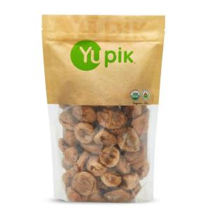 Yupik Organic Natural Figs, 2.2 lb (35.2 oz), Gluten-Free, Non-GMO, Vegan, Whole Dried Fruits, Naturally Sweet, No Sulphites, No Added Sugar, Good Source of Fiber, Healthy Snacks, Ideal for Baking(2.2 Pound (Pack of 6))