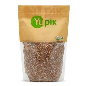Yupik Organic Super 6 Seeds Mix, 2.2 lb (35.2 oz), GMO-Free, Kosher, Vegan, Rich in Fiber, Nutritious Raw Snack & Topping, With Brown & Golden Flax Seeds, Sunflower, Sesame, Chia & Pumpkin(raw super 6 seeds mix)