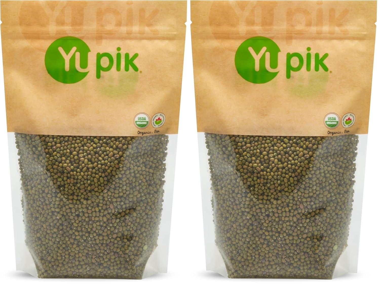 image:imageYupik Organic Mung Beans 22 lb Pack of 6Raw beans