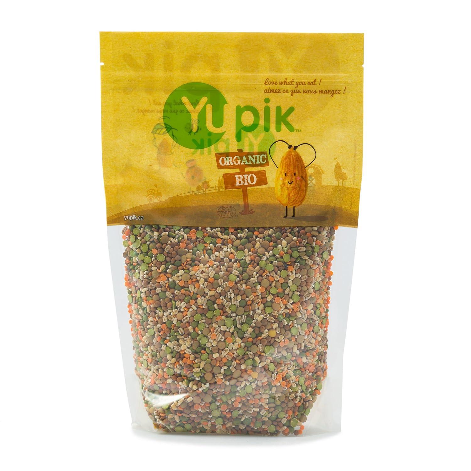 image:imageYupik Organic Sunny Soup Mix with Lentils amp Green Peas 22 lb 352 oz NonGMO Vegan Kosher Source of Protein Fiber amp Iron Ideal for Soups Salads amp Vegetarian MealsSunny Soup