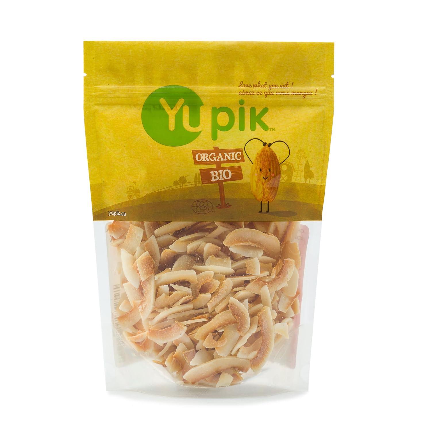 image:imageYupik Organic Toasted Desiccated Coconut Chips 16 Oz NonGMO Vegan GlutenFree Pack of 1Organic Toasted Desiccated Coconut