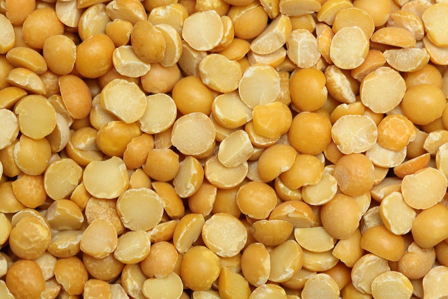 image:imageYupik Organic Yellow Split Peas 22 lb 352 oz USDA Certified NonGMO Vegan GlutenFree Hearty amp Sweet Flavour Excellent Source of Protein amp Fiber Perfect for Soups Stews amp SaladsOrganic Split Yellow