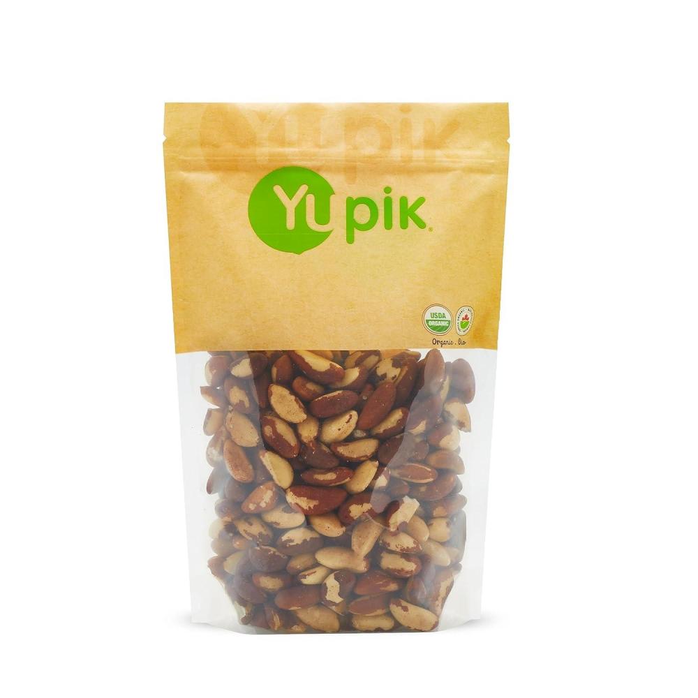 image:imageYupik Organic Brazil Nuts 22 lb 352 oz GlutenFree Vegan Kosher NonGMO Raw Nuts Shelled Unsalted Unroasted OilFree Crunchy Excellent Source of Selenium Healthy Snacks22 Pound Pack of 1