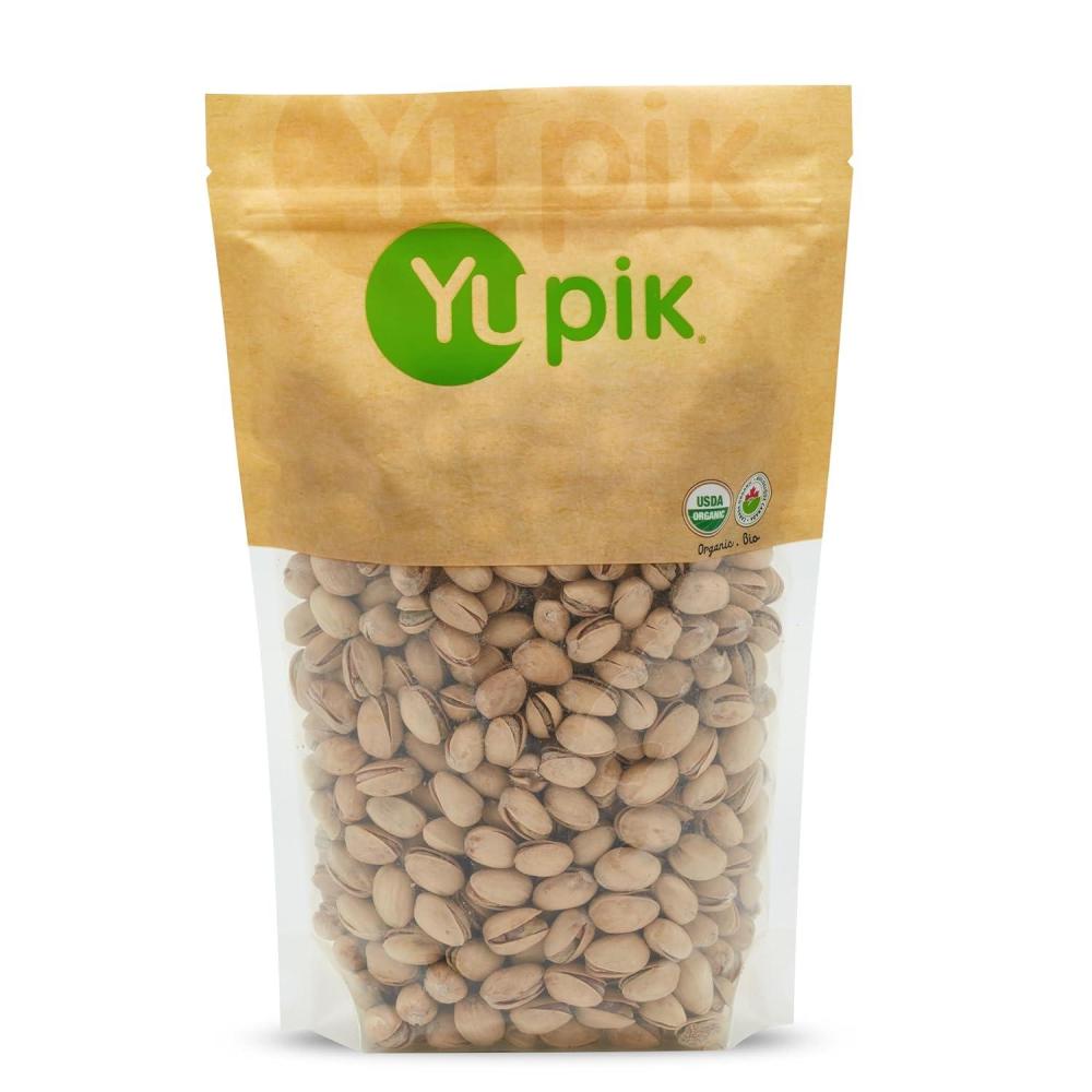 image:imageYupik Organic Dry Roasted Salted Pistachios In Shell 22 lb 352 oz GlutenFree Kosher NonGMO Vegan Crunchy Nuts Lightly Salted OilFree Source of Fiber Protein Nuts Healthy Snacks22 Pound Pack of 1