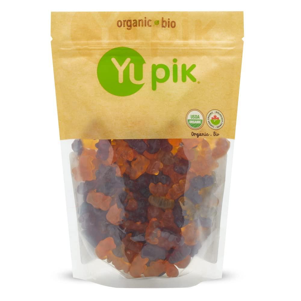 image:imageYupik Organic Fruit Gummy Bears GelatinFree 11 lb 176 oz GlutenFree Vegan NonGMO Natural Colors amp Flavors Made from Fruit Juice Sweet Candy Delicious Snack Ideal for Gifting