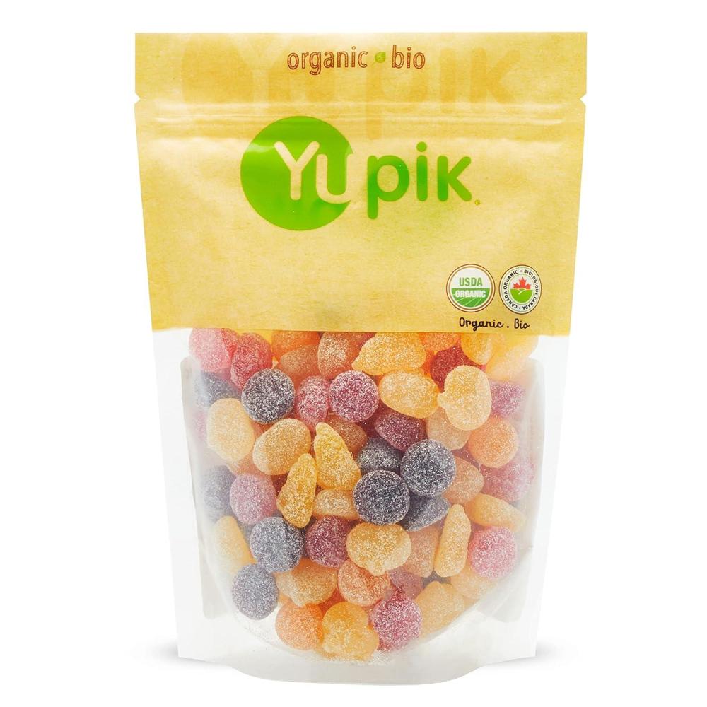 image:imageYupik Organic Sour Gummy Mix 16 oz Vegan GMOFree Vegetarian GlutenFreeMulti Pack of 116 Ounces Pack of 6