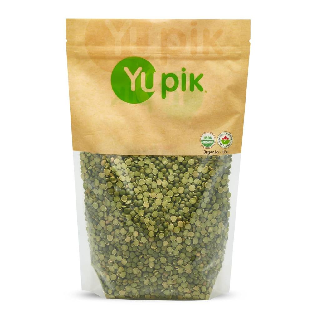 image:imageYupik Organic Split Green Peas 22 lb NonGMO Vegan GlutenFree Pack of 1green pea