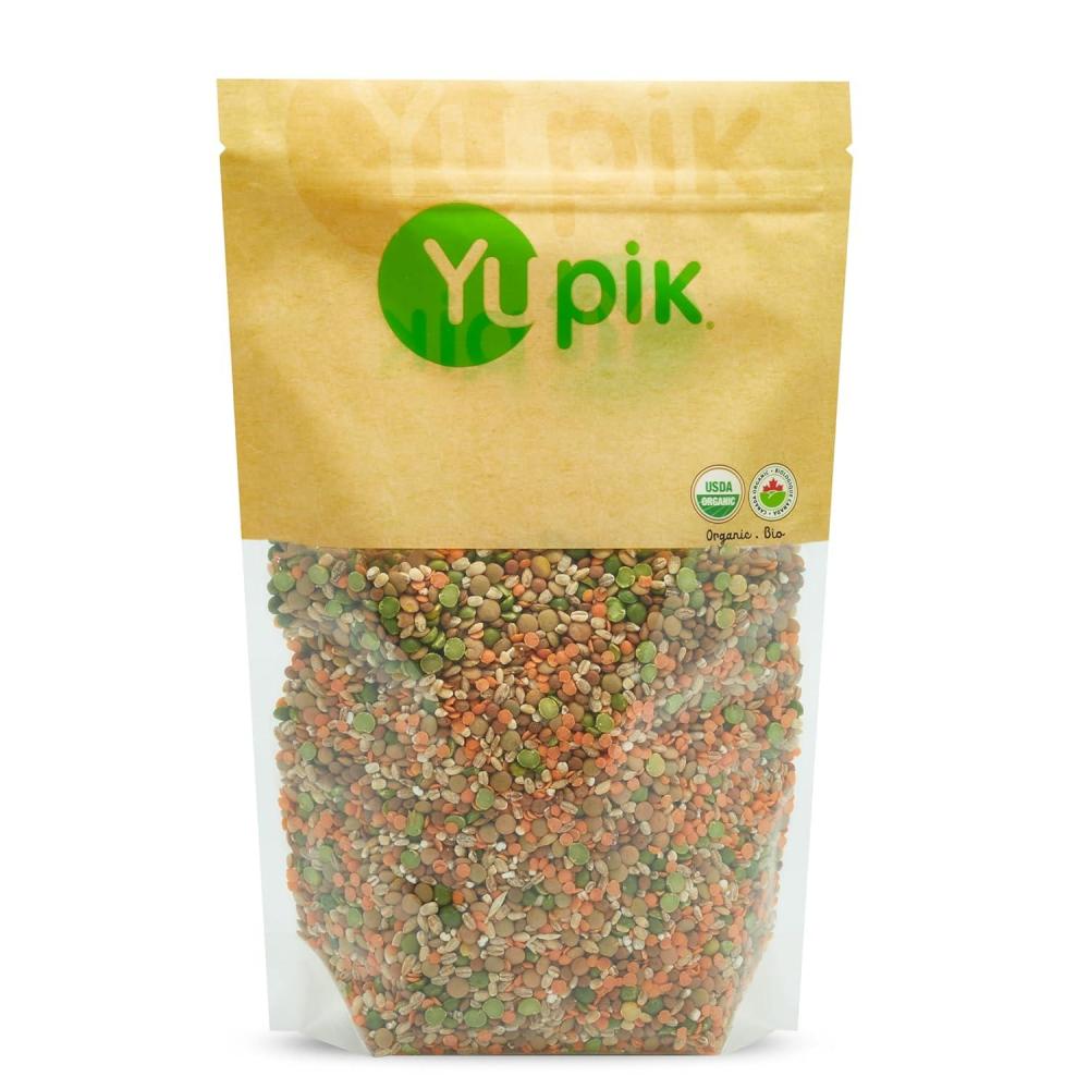 image:imageYupik Organic Sunny Soup Mix with Lentils amp Green Peas 22 lb 352 oz NonGMO Vegan Kosher Source of Protein Fiber amp Iron Ideal for Soups Salads amp Vegetarian MealsSunny Soup