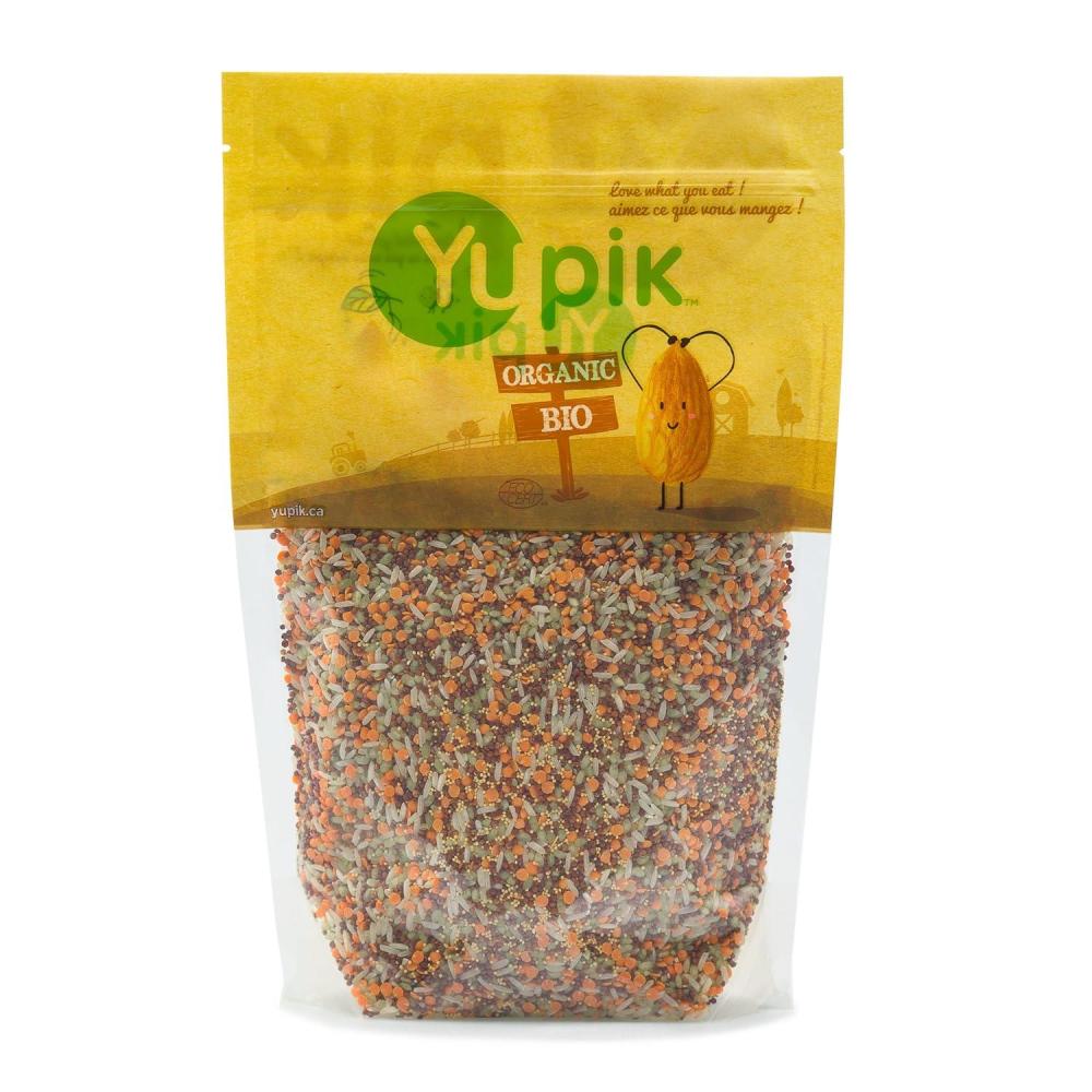 image:imageYupik Organic Sunny Soup Mix with Lentils amp Green Peas 22 lb 352 oz NonGMO Vegan Kosher Source of Protein Fiber amp Iron Ideal for Soups Salads amp Vegetarian MealsQuinoa Bamboo Rice