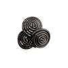 Yupik Organic Black Licorice Rolls, 1.1 lb (17.6 oz), Non-GMO, Helix Shaped, Natural Licorice Flavor, Chewy Candy, Fun Treat, Delicious Snack, Halloween Treats, Ideal for Gifting & Decorating(1.1 lb (Pack of 1))
