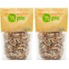 Yupik Organic Toasted Coconut Smiles, 2.2 lb (35.2 oz), Non-GMO, Vegan, Gluten-Free, Kosher, Crunchy Unsweetened Coconut, Thick Shavings, No Added Sugar, Oil-Free, Source of Fiber, Healthy Snacks(2.2 Pound (Pack of 2))