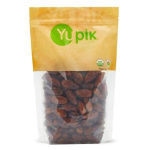 Yupik Organic Medjool Dates with Pits, 2.2 lb (35.2 oz), Non-GMO, Gluten-Free, Vegan, Kosher, Dried Fruits, Naturally Sweet, Sulphite-Free, Source of Fiber, Healthy Snacks, Ideal for Baking & Topping(California Pitted Dates)