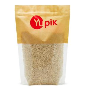 Yupik Toasted Pearl Tricolor Couscous, 2.2 lb (35.2 oz), Vegan, Kosher, Nutty Flavour, Low-Calorie, Cholesterol-free, Sodium-free, Versatile Grain for Salads, Soups & Side Dishes(Toasted Pearl Couscous)