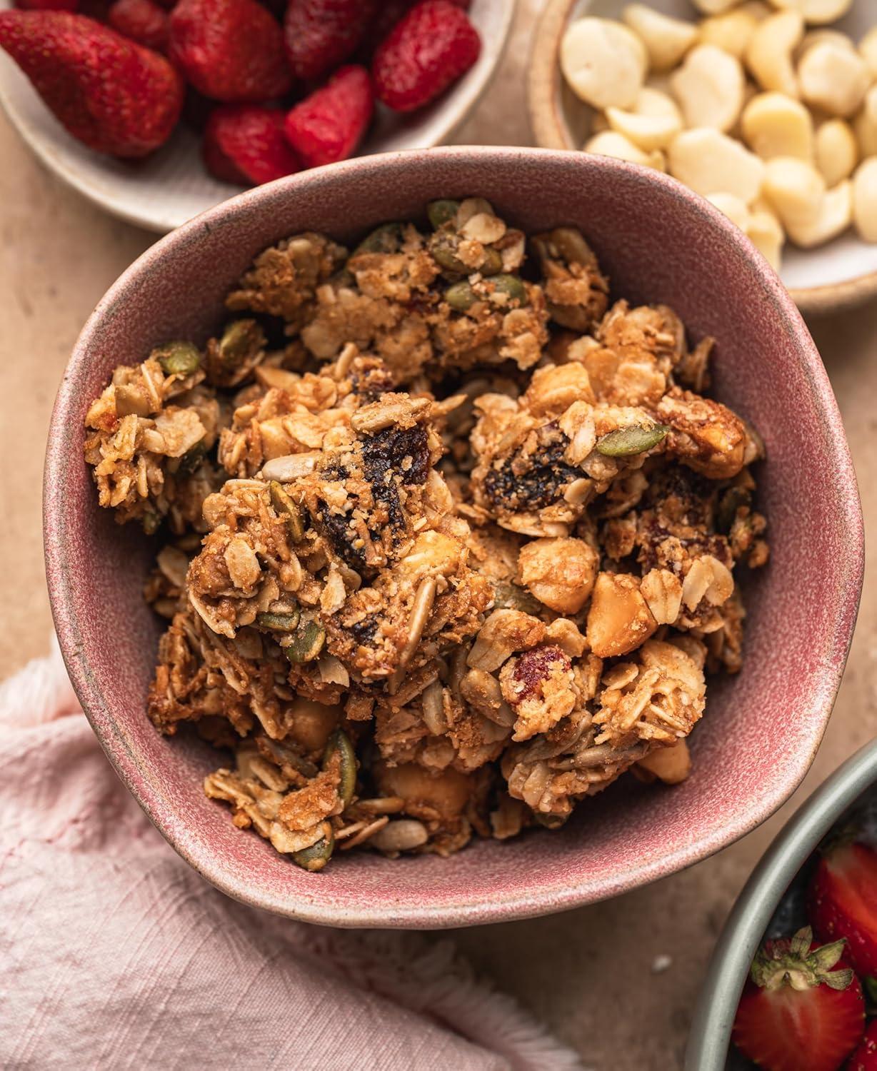 image:imageYupik Macadamia Nuts Medium Pieces 22 lb 352 oz Raw and Unsalted GlutenFree and Kosher Unroasted OilFree Nuts with Creamy Flavor Source of Fiber Ideal for Baking Cooking and Healthy Snacking22 lb