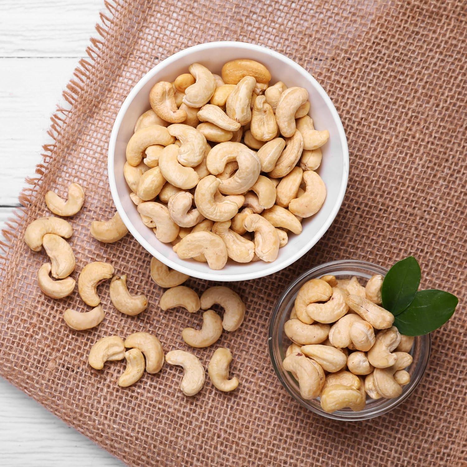 image:imageYupik Roasted Unsalted Cashews Butts 22 lb 352 oz GlutenFree Kosher Vegan Broken Nuts Crunchy Cashew Pieces No Added Salt Lightly Roasted Source of Protein amp Iron Savory Snacks22 Pound Pack of 1